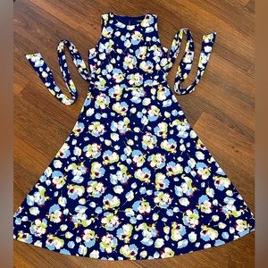 Like New Lauren Ralph Lauren Lined Floral Maxi Dress Size 8